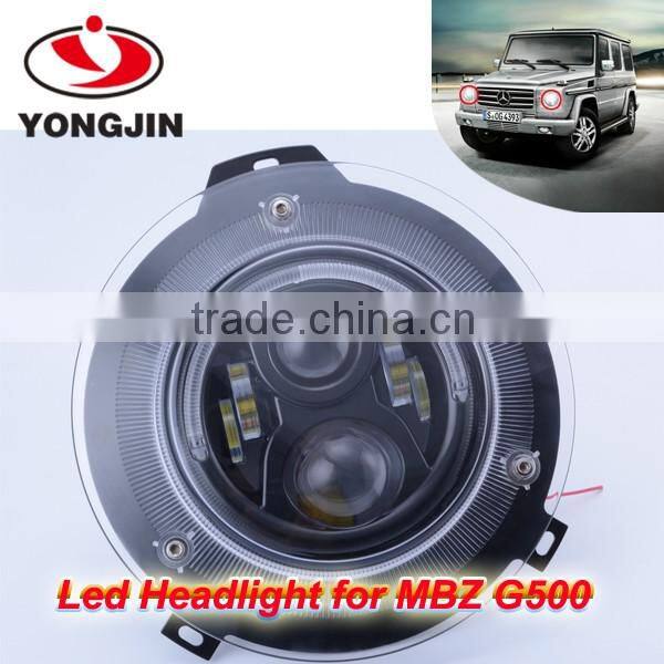 High / low beam 90w 75w 11 inch led headlight for MBZ G500