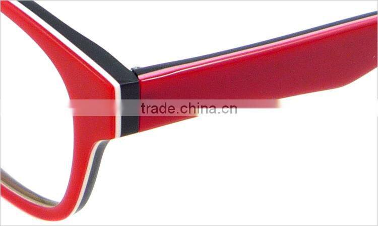 classic big full rim acetate eyeglasses frames for fashion women