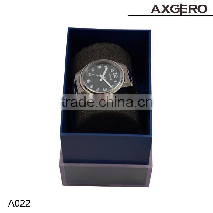 Wholesale clear plastic watch packaging gift box