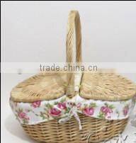 wholesale handmade antique kitchen vegetable storage basket