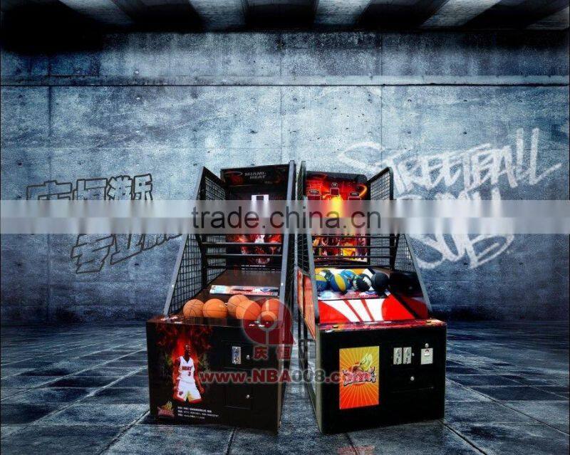 QH Shooting Basketball Indoor Amusement Game Machine 50HZ