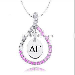 Delta Gamma Greek Sorority necklace