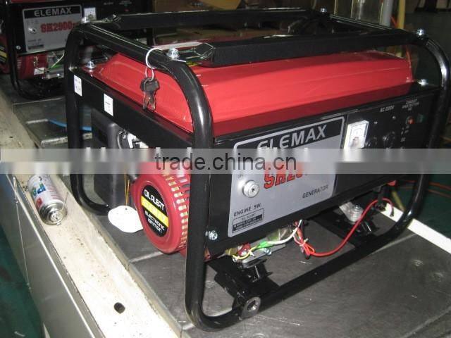 CE Elemax gasoline generator SH2900/SH3900/SH5000 by GX200 power 2KW/2KVA squre frame Cheap Prices