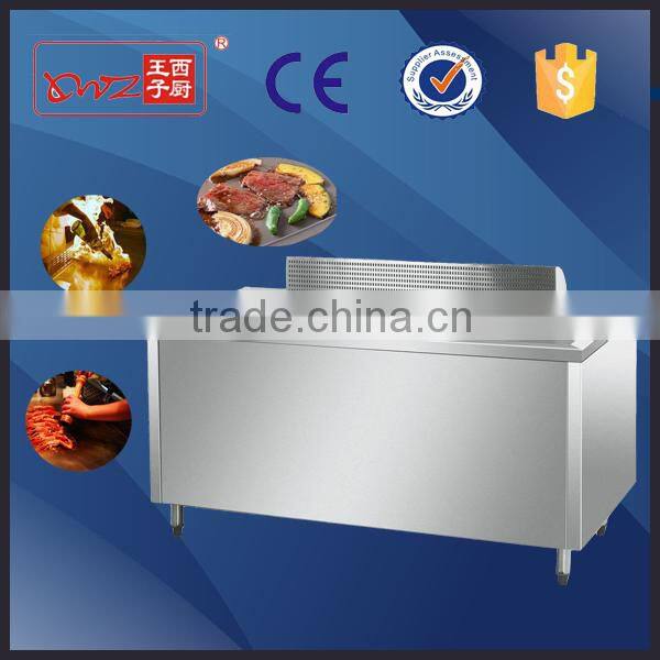Manufacturer selling electric teppanyaki table 1.2 meter griddle