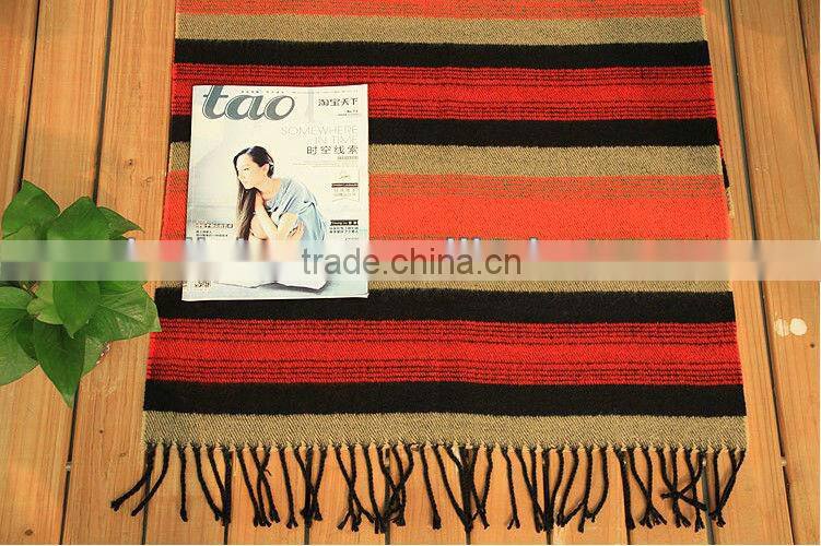 Winter Best Selling Plaid Acrylic Ladies Shawl