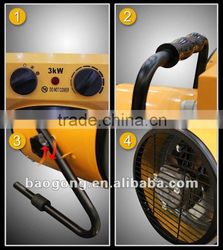 OEM. 3000W electric portable fan heater