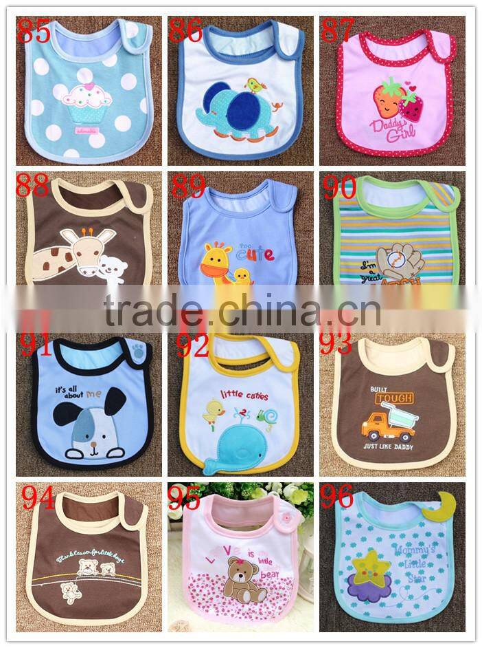 Saliva Towel Feeding Waterproof Cute Baby Infants Cartoon Animals Lunch Bib