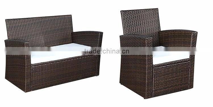 Wholesale Rattan Wicker Furniture Patio Garden Luxury Retro Outdoor Rattan Furniture