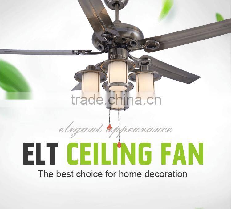 Easy Buy Contemporary Vintage 5 Blades 4 Light Ceiling Fan