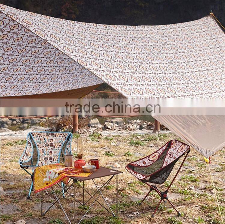 Retro Beach Sun Shelter Portable Camping Outdoor Sun Polyester PU Beach Shelters