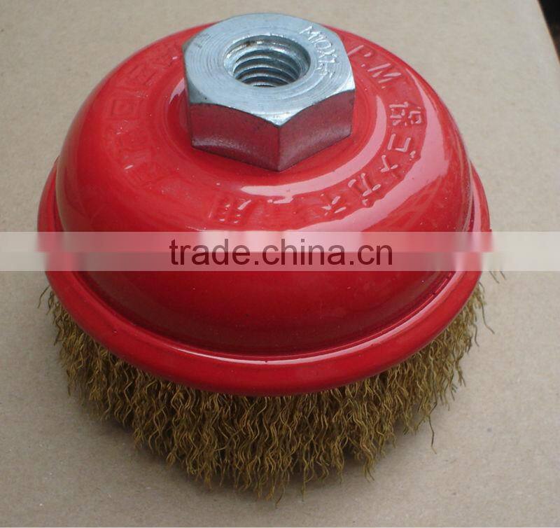Crimped wire cup brush for japan