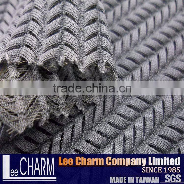 Nylon Spandex Jacquard Clothing Fabric