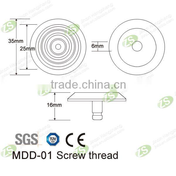 Stainless steel tactile indicator warning flooring for blind