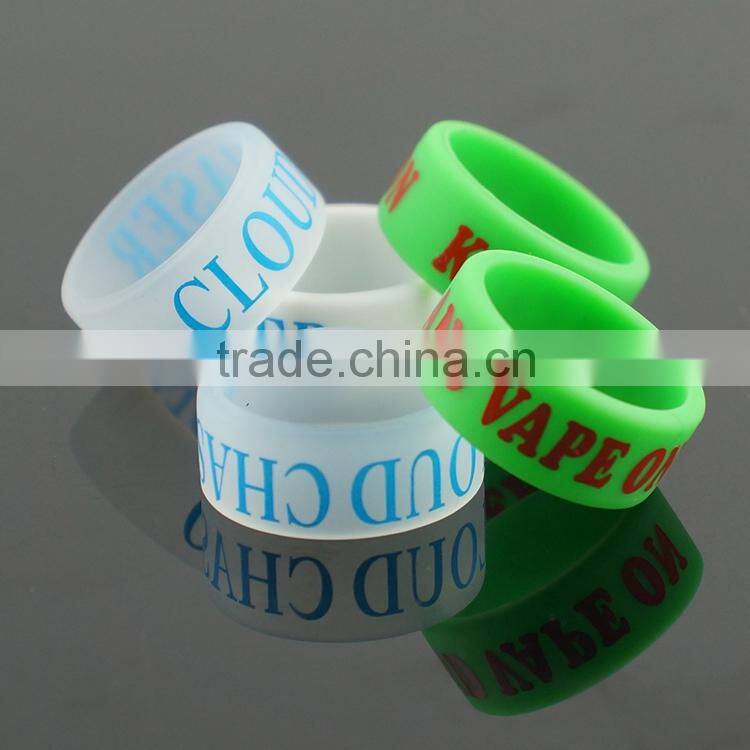 FDA Non-slip Ecig Mechanical Mod Silicone Custom Vape Bands