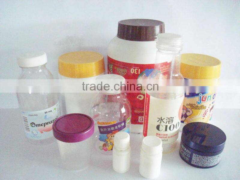 High performance automatic in-line capping machine with cap elevator