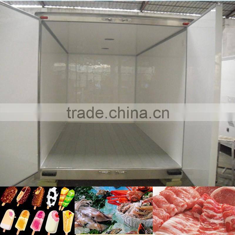 Metal trunk insulated and refrigeration truck body