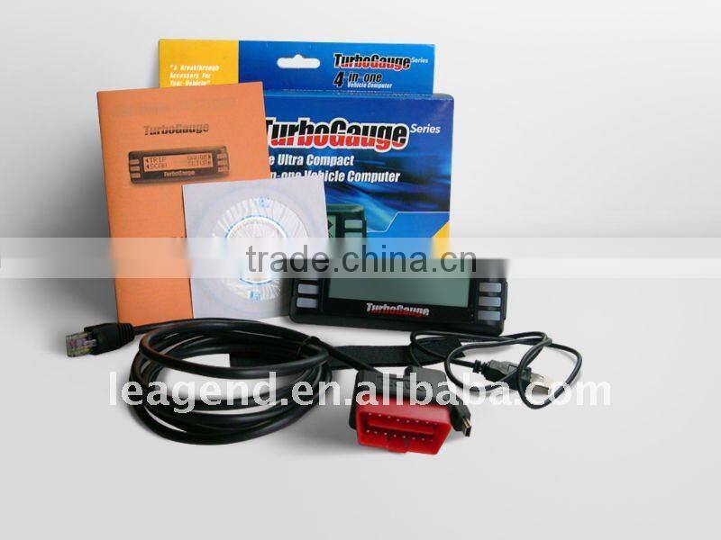 OBD2 car trip computer TurboGauge IV with slim design