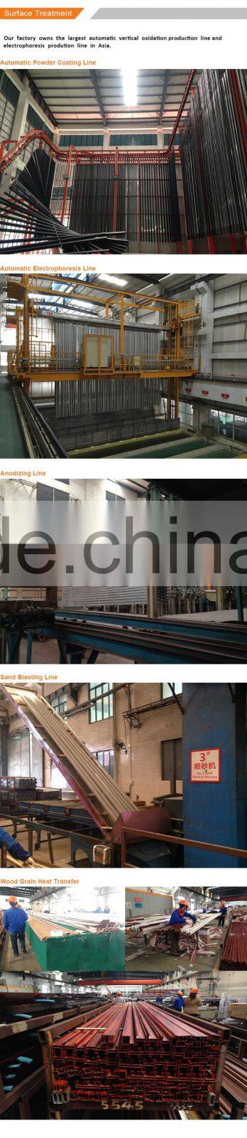 Aluminum extrusion 6063 /aluminum door frame / aluminum door price