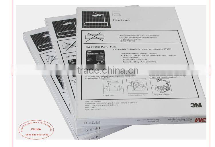 A4 laser printing film transparent film