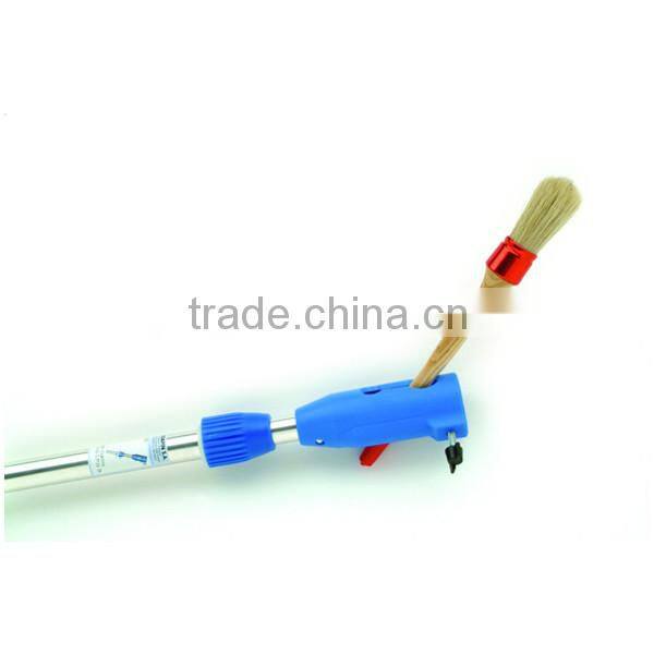 Hand tool european style paint extension pole for roller brush