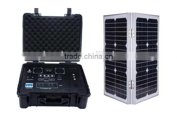 2015 Solar Energy Suitcase for Trip, High Power Wild Solar Power system
