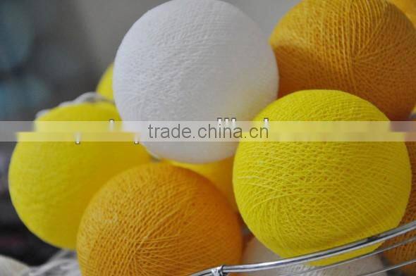 Fairy Light cotton ball string lights for Wedding Party and Decoration