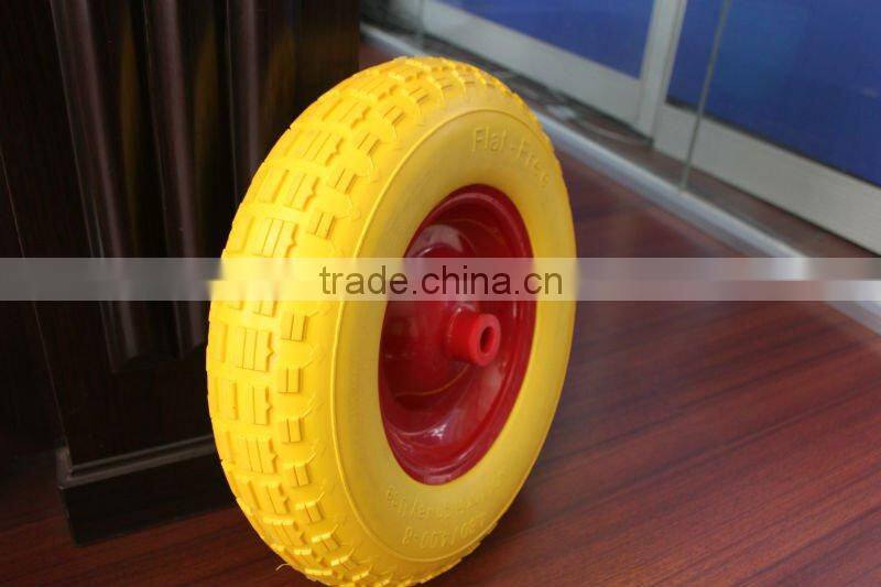 hot sale wheelbarrow flat free tire"x3.50-5