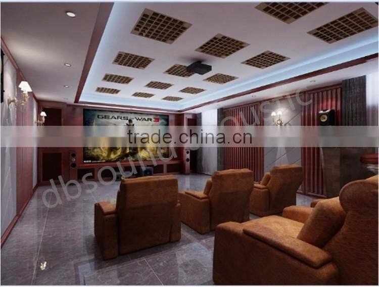 wpc acoustic decorative wall panels for meeting room