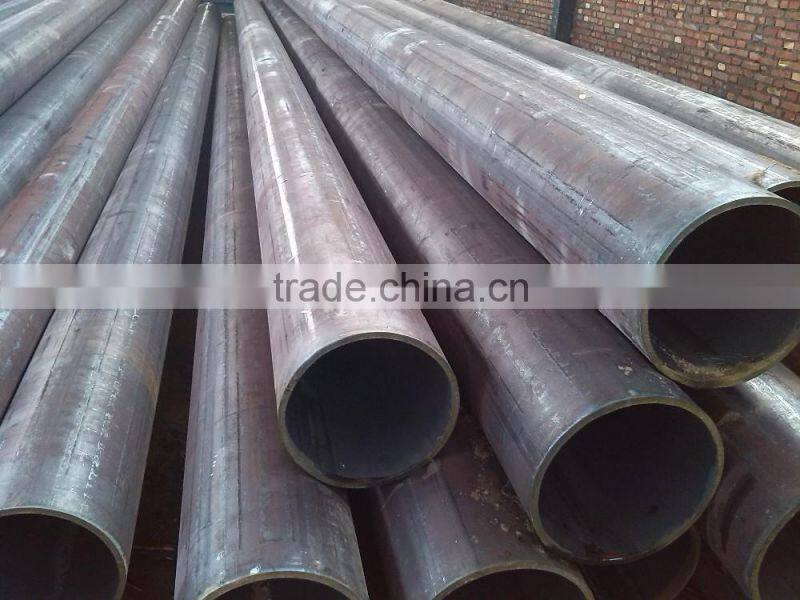 Galvanized ERW black round steel pipe