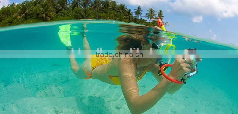 Touch screen clear PVC cell phone waterproof bag