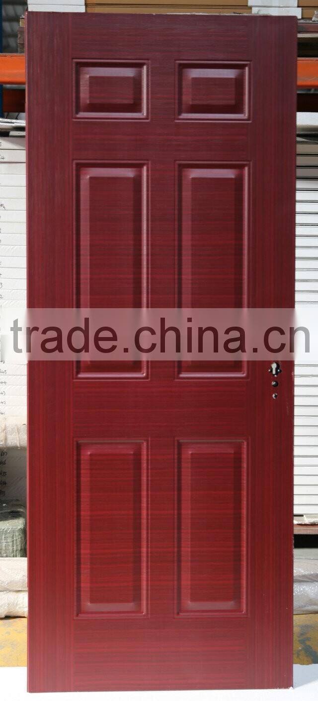 Wooden Edge American Steel Door without sill