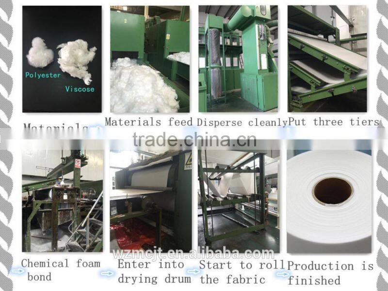 nonwoven cable wrapping,high strength water-blocking tape material
