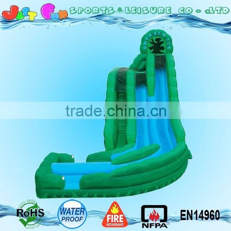new-designed dual porpuse wet and dry inflatable slide for adults and kids for sale