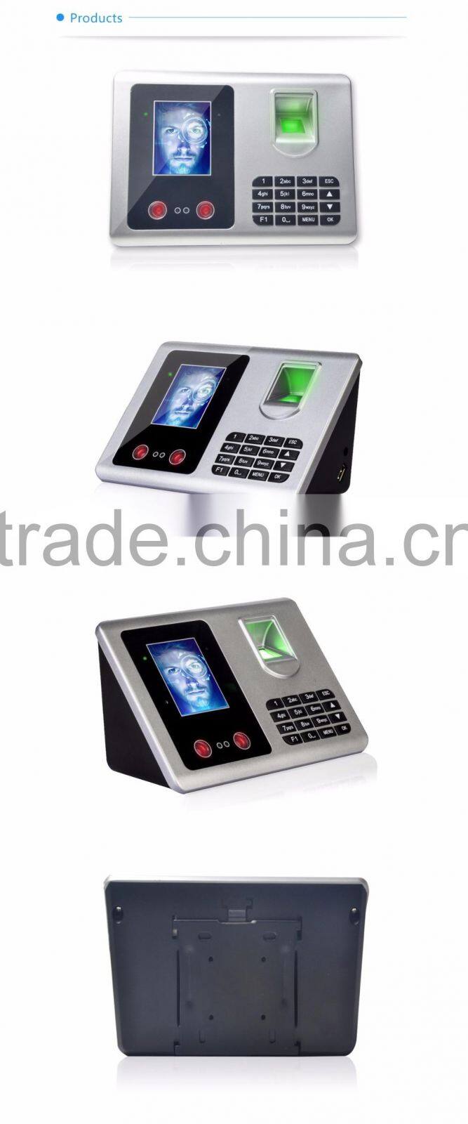 A302 facial recognition system time attendance and access control