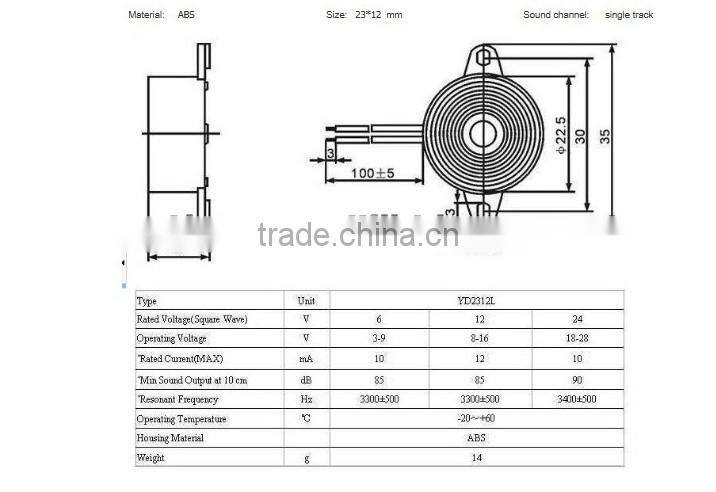Electronic Buzzer,Piezo Buzzer,mechanical buzzer