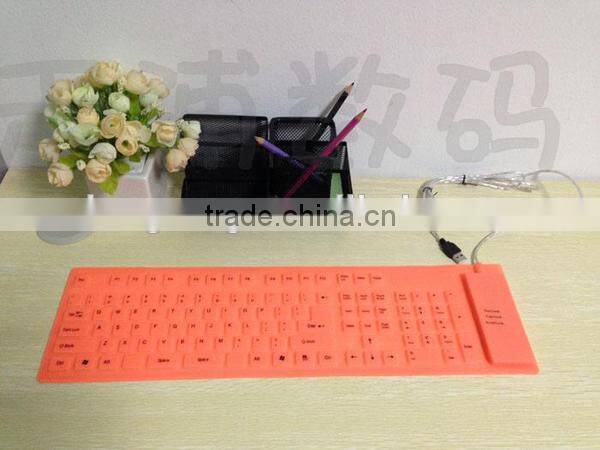Waterproof foldable silicon keyboard, custom silicon keyboard, silicon keyboard