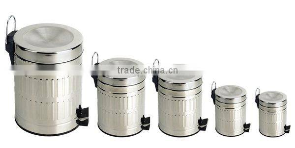 hot sales stainless steel dust bin