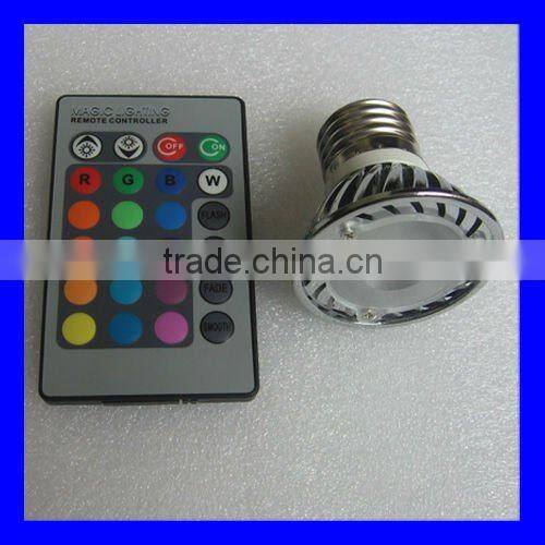 IR Remote control Memmory RGB Spotlights