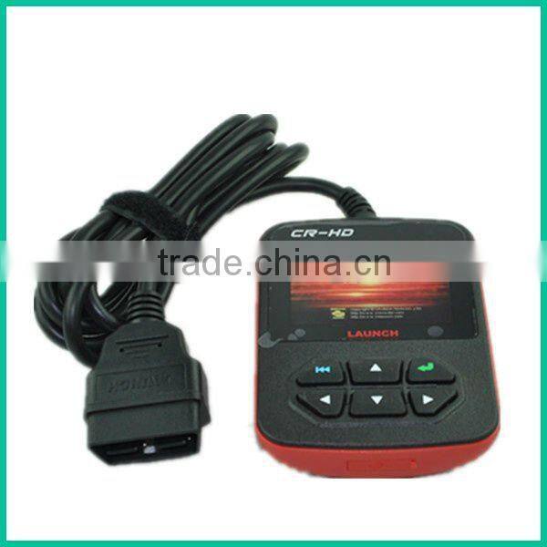 Newest Arrival Launch CR-HD DIY Truck Code Reader,CR-HD for truck fault reader.