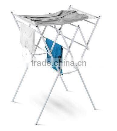 Hot sale removable metal garment rack with het cloth