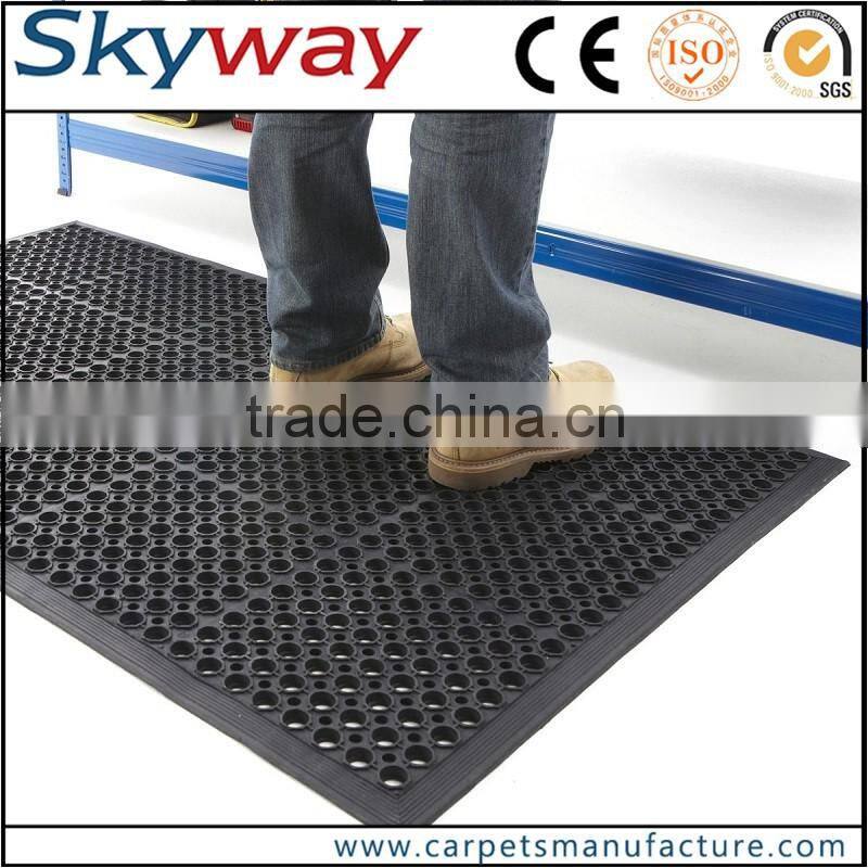 Best sales cheap price commercial/industrial used interlocking cheap industry rubber floor mat