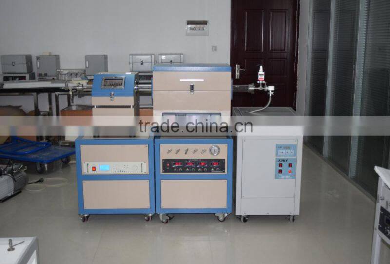 Automatic Sliding CVD graphene growth RTP tube furnace for nanomaterial preparation film deposition machine