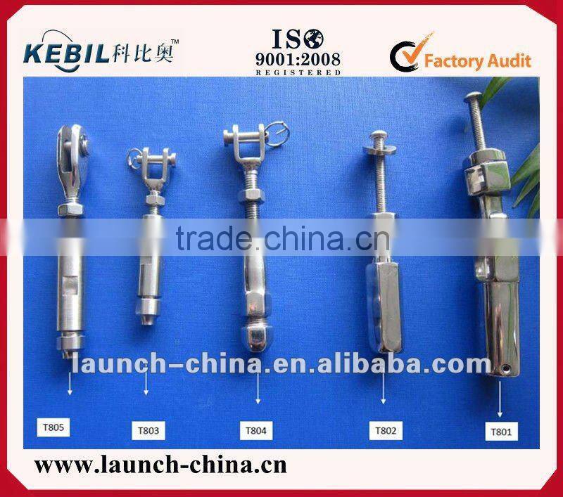 stainless steel cable railing system with cable tensor