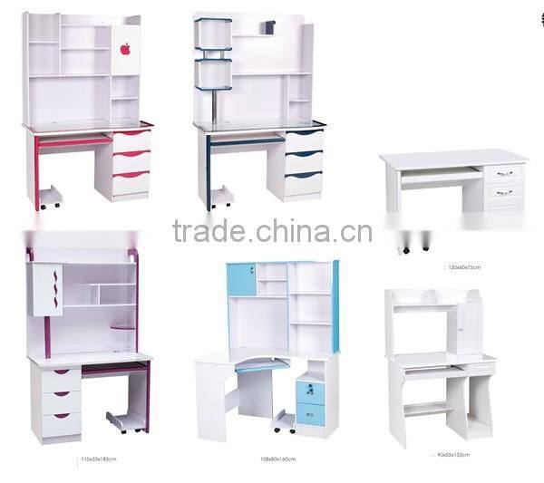 Home lovely furniture cheap wooden desk/cheap white computer desk
