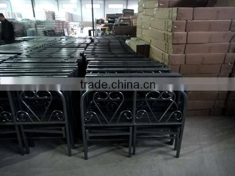 4 folding metal bed frame