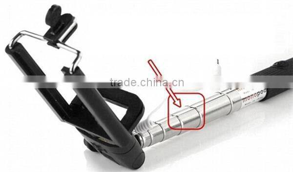 2015 Factory Price Wholesale Extendable Handheld Mobile Monopod Selfie Timer Stick Z07-7