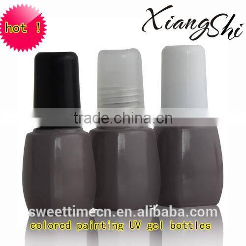 9ml frosted bottles for nail polish cosmetic glass nail polish bottle