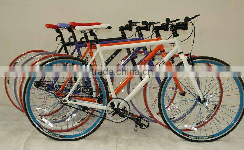 Hot !!!700C cheap green deseo most selling fixed gear bike