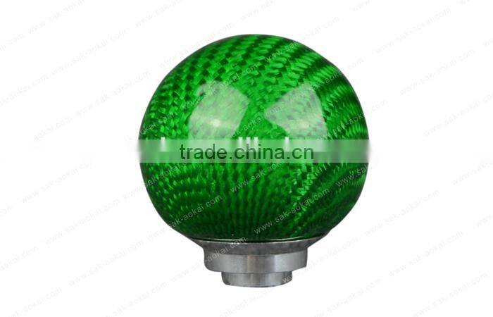 Universal Carbon Fiber Gear Shift Lever Knob Gear Knob for Car