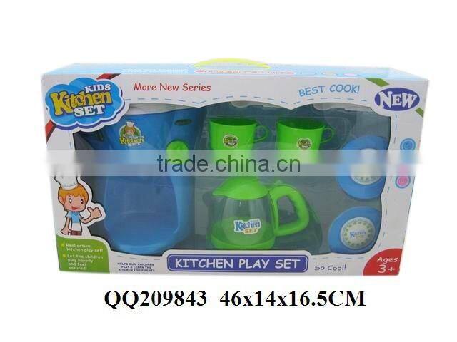 Funny plastic kitchen play toy set ,cooker play set for boys & girls